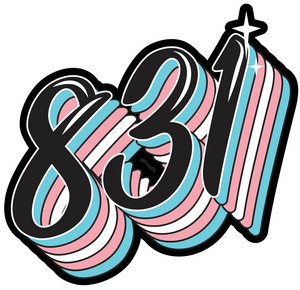 831 Trans Pride Sticker