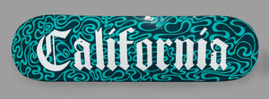 California Swirl Skateboard Deck