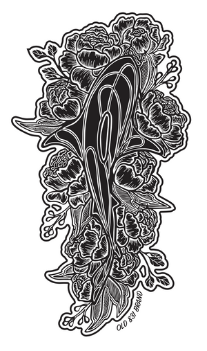 Shark Bloom Sticker