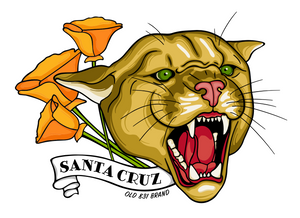 SC Mountain Lion Sticker